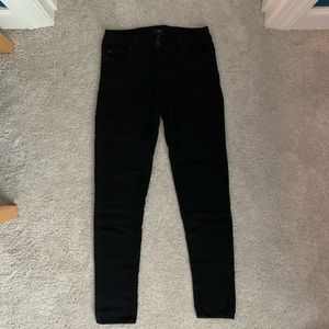 Celebrity Pink Mid-rise Black Jeans